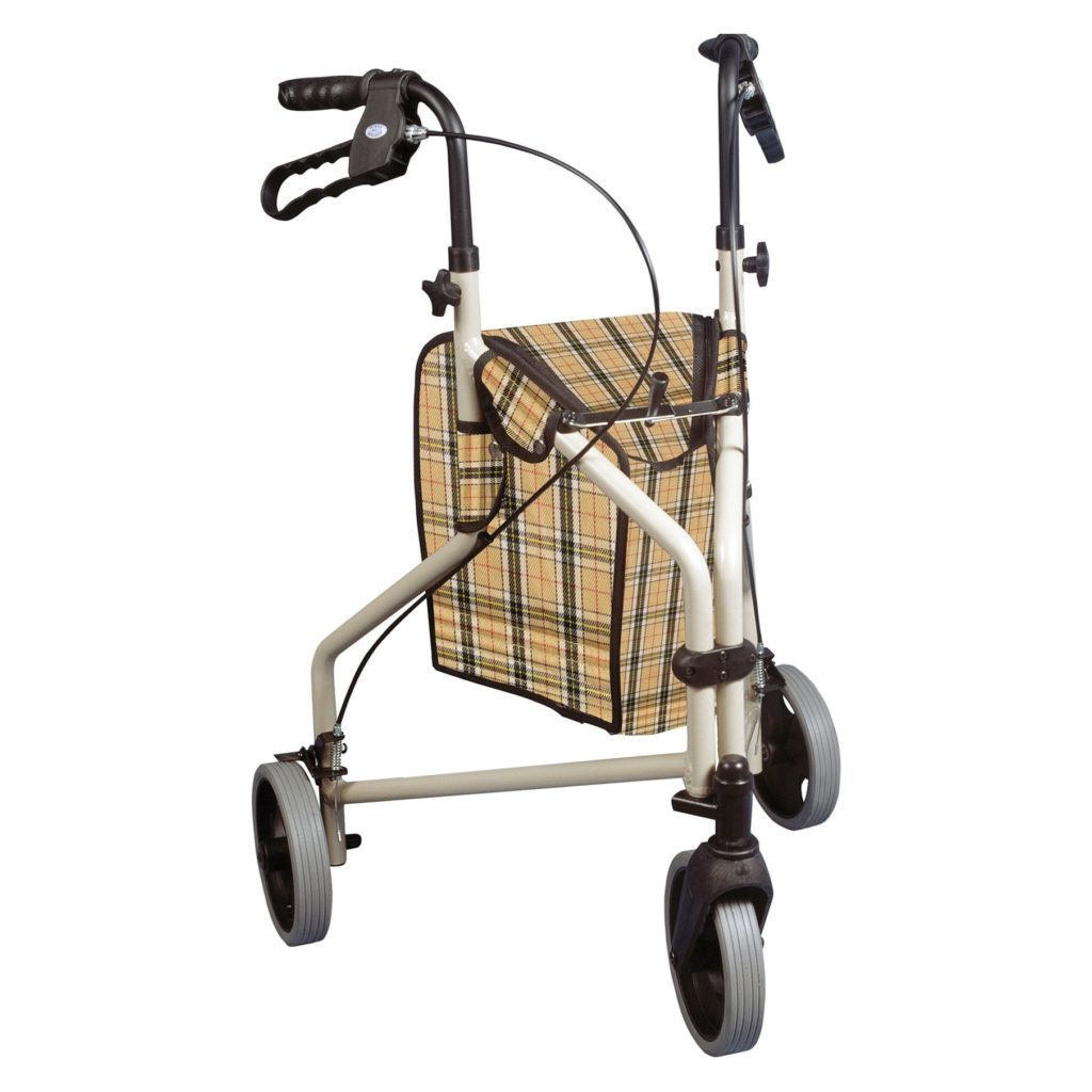 Winnie Lite Supreme/Go Lite 3 Wheel Aluminum Rollator - On The Mend Medical Supplies & Equipment