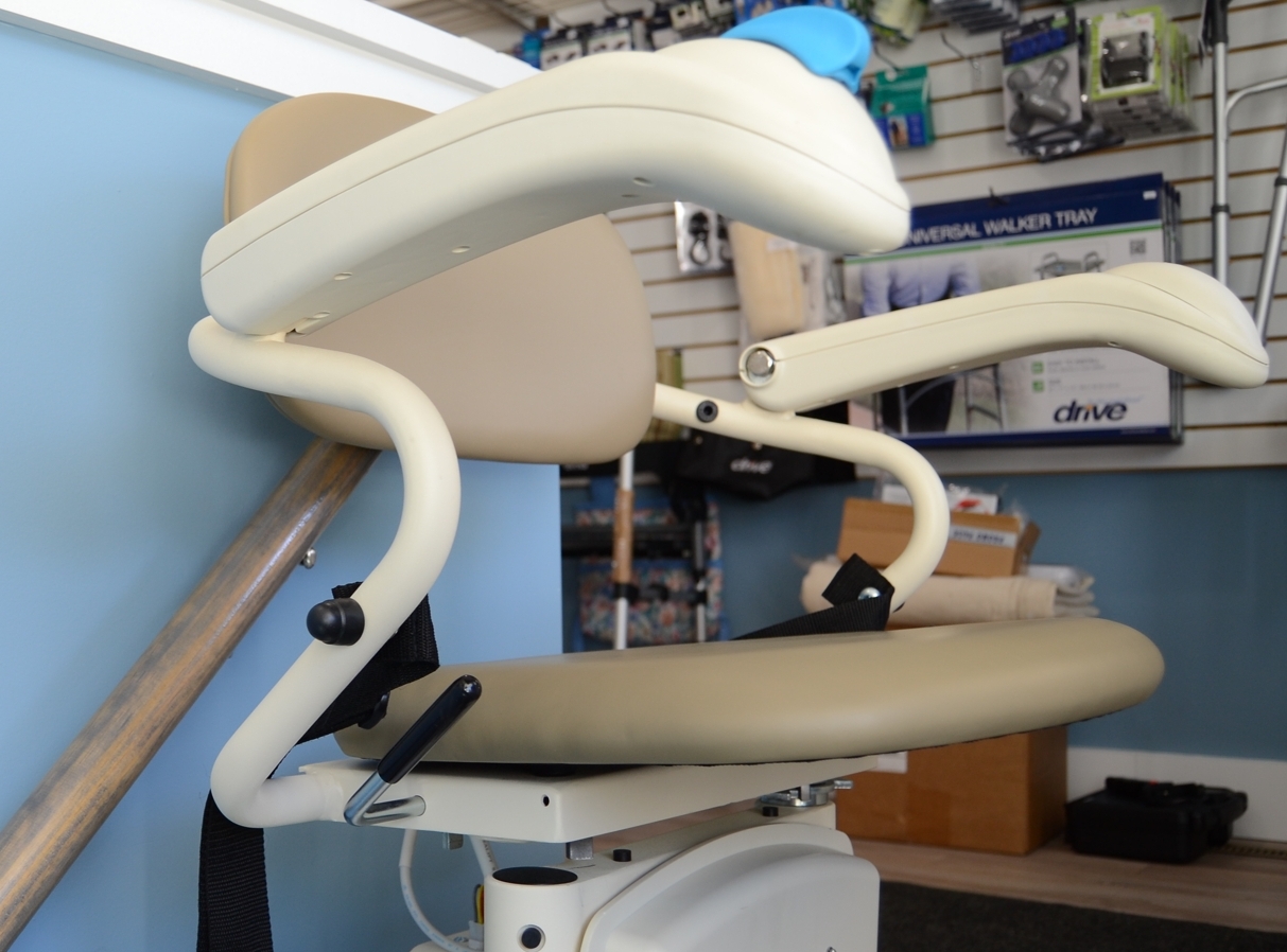 Custom HARMAR Stair Lift Install - On The Mend Medical Supplies & Equipment